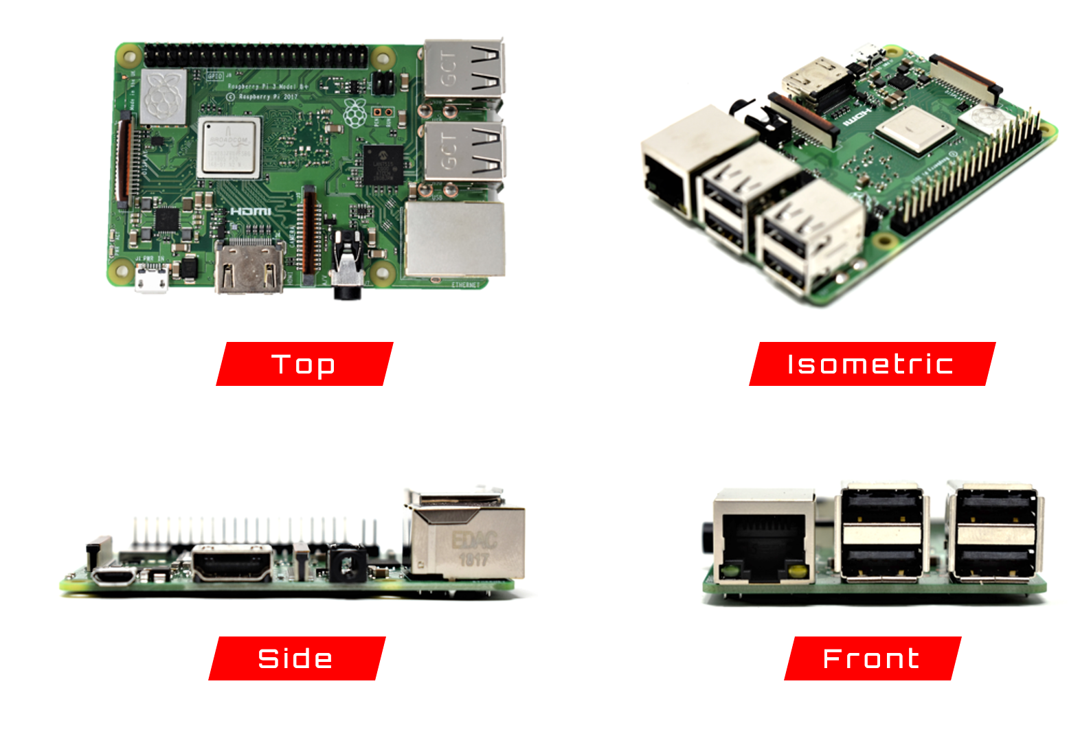 Raspberry Pi 3 - Model B Plus (B+)