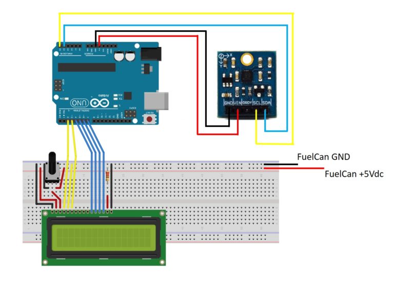 3-Axis Magnetometer with Arduino Uno - ProteShea