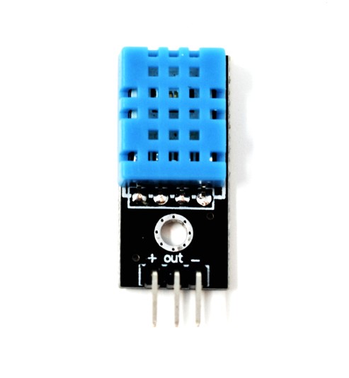 3-pin DHT11 temperature and humidity sensor